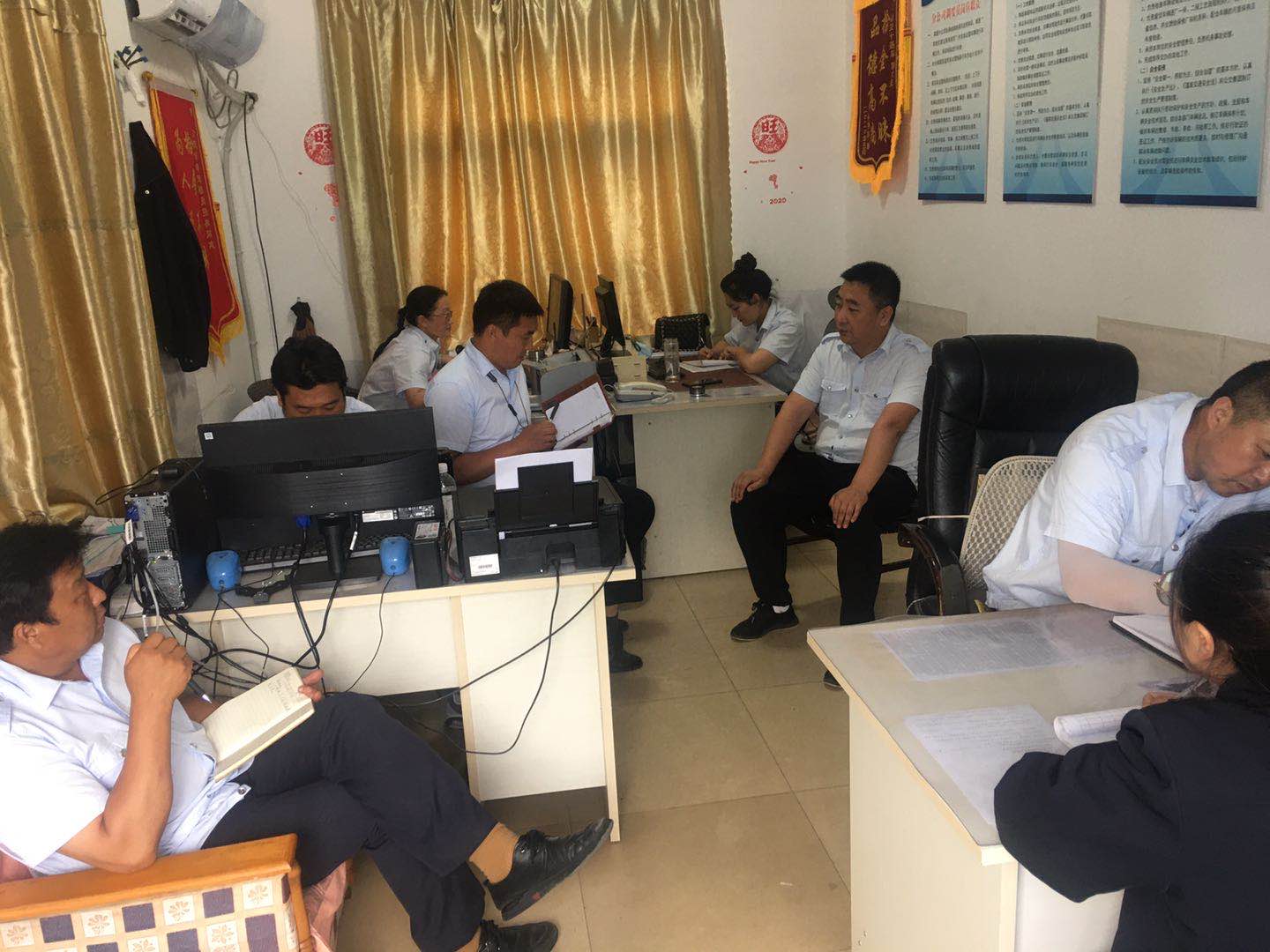 公交集團公交事業一部召開創文工作會議