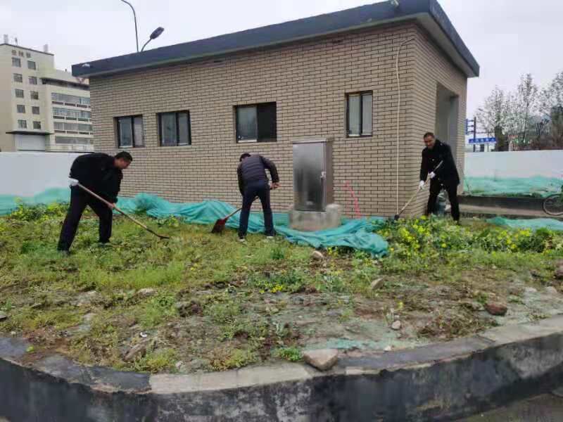 公交事業(yè)一部打掃場站鞏固創(chuàng)衛(wèi)成果