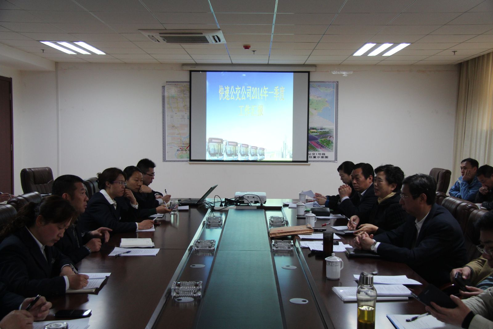 海通公交赴各基層單位進(jìn)行一季度績效考核檢查